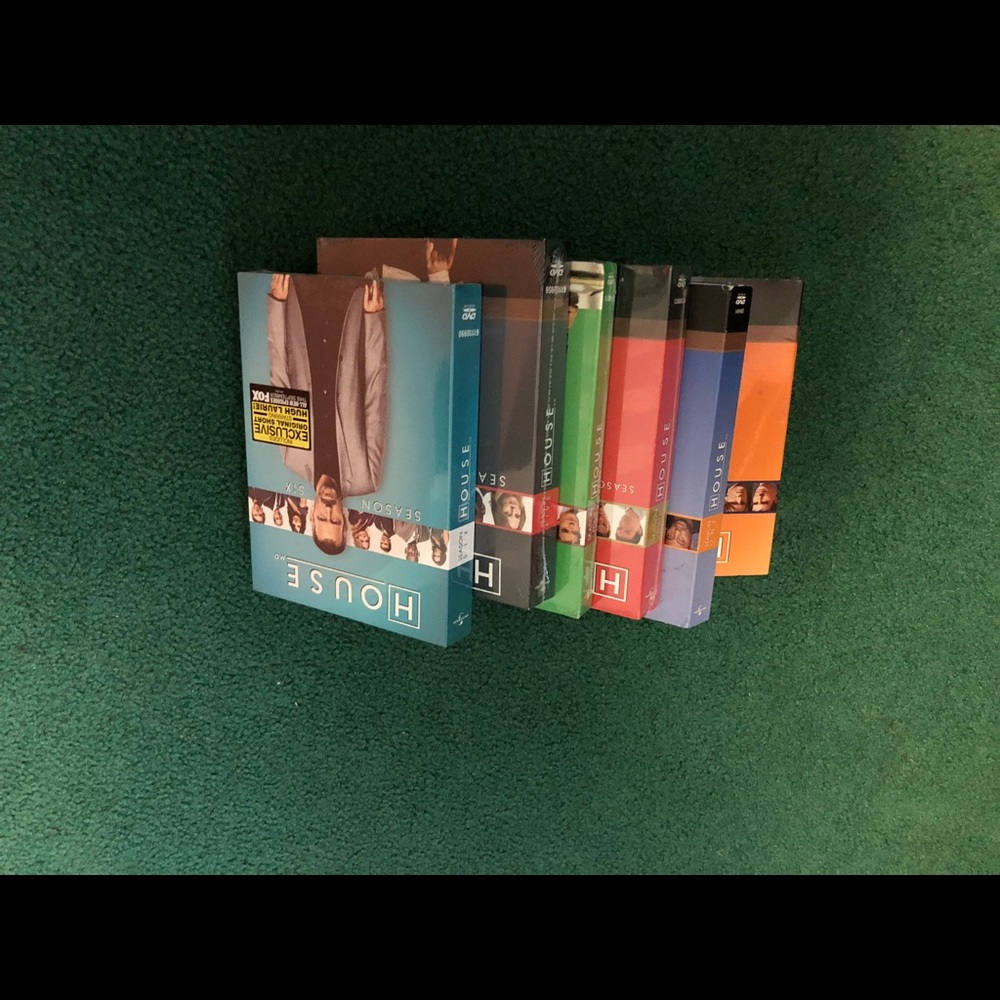Complete set of House DVDs never opened